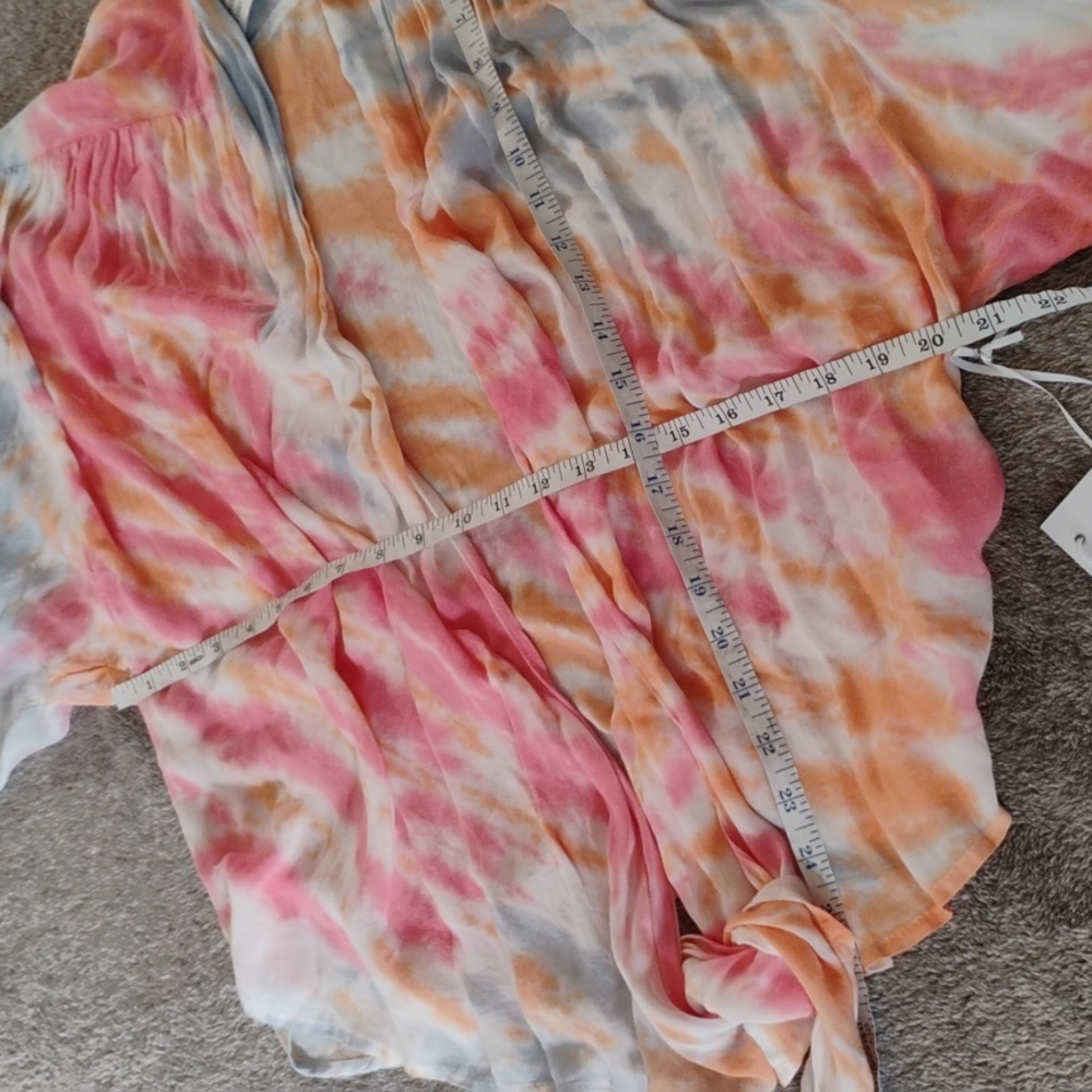 Young Fabulous & Broke Carmen Tie Dye Beach Wrap - Picture 4 of 8